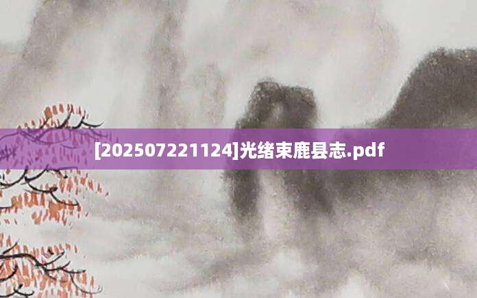 [202507221124]光绪束鹿县志.pdf