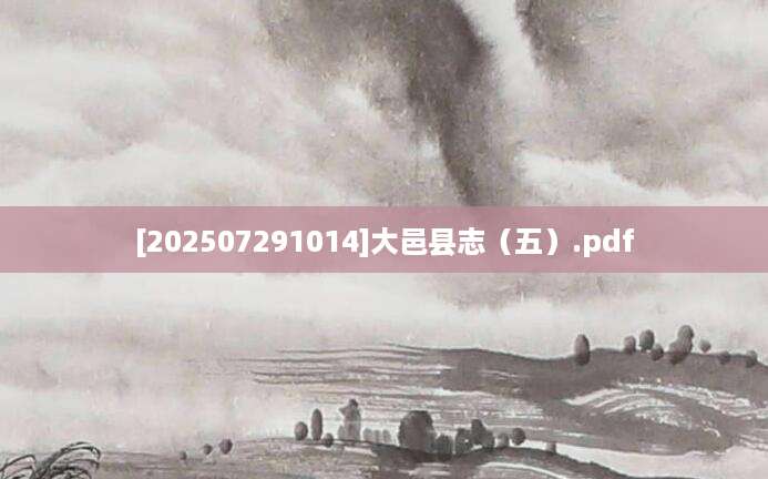 [202507291014]大邑县志（五）.pdf