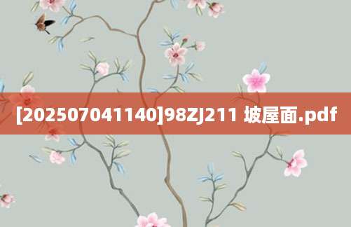 [202507041140]98ZJ211 坡屋面.pdf