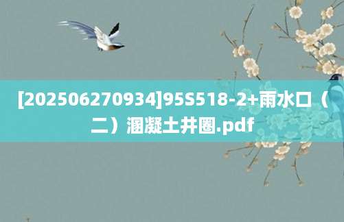 [202506270934]95S518-2+雨水口（二）溷凝土井圈.pdf