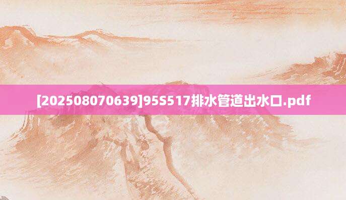 [202508070639]95S517排水管道出水口.pdf