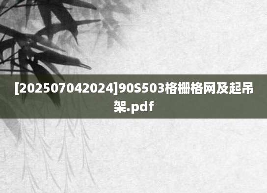 [202507042024]90S503格栅格网及起吊架.pdf