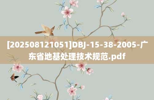 [202508121051]DBJ-15-38-2005-广东省地基处理技术规范.pdf