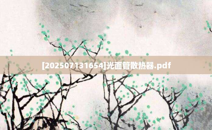 [202507131654]光面管散热器.pdf