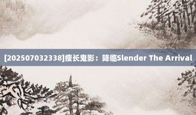 [202507032338]瘦长鬼影：降临Slender The Arrival