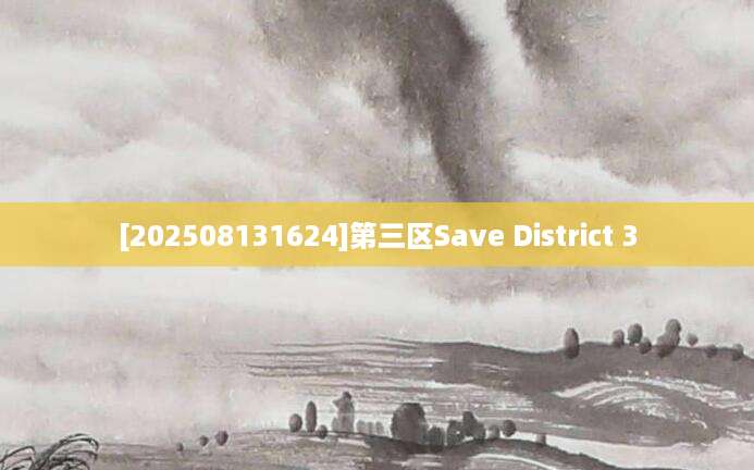 [202508131624]第三区Save District 3