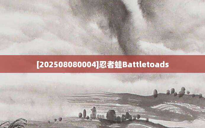 [202508080004]忍者蛙Battletoads
