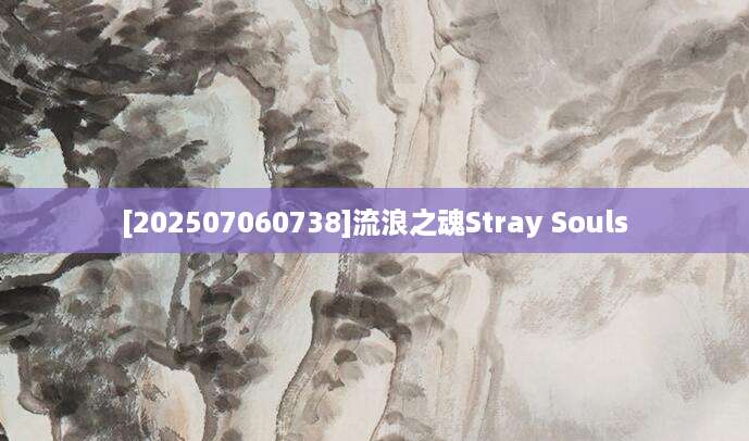 [202507060738]流浪之魂Stray Souls