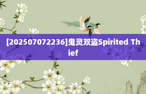 [202507072236]鬼灵双盗Spirited Thief