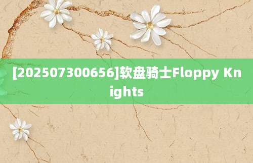 [202507300656]软盘骑士Floppy Knights