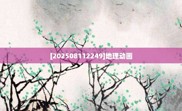 [202508112249]地理动画