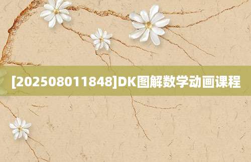 [202508011848]DK图解数学动画课程