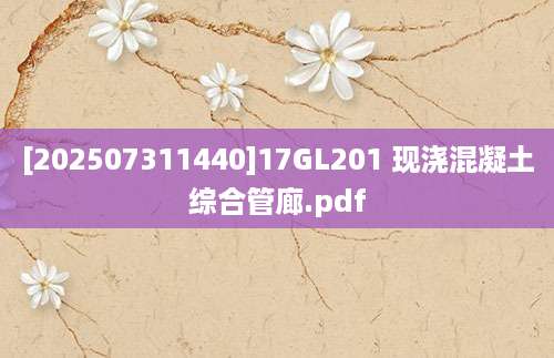 [202507311440]17GL201 现浇混凝土综合管廊.pdf
