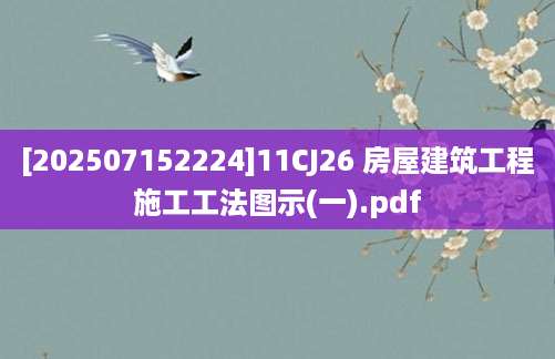 [202507152224]11CJ26 房屋建筑工程施工工法图示(一).pdf