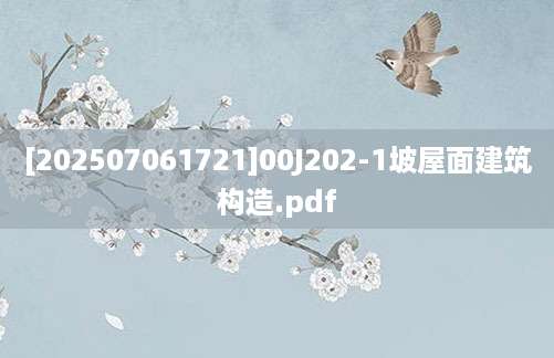 [202507061721]00J202-1坡屋面建筑构造.pdf