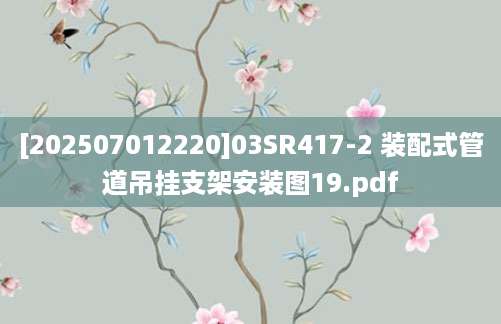 [202507012220]03SR417-2 装配式管道吊挂支架安装图19.pdf