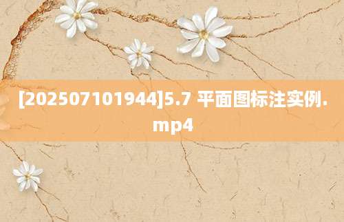 [202507101944]5.7 平面图标注实例.mp4