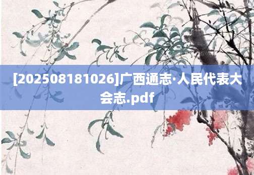 [202508181026]广西通志·人民代表大会志.pdf