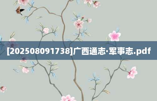 [202508091738]广西通志·军事志.pdf