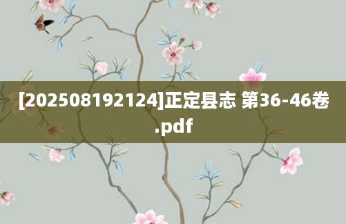 [202508192124]正定县志 第36-46卷.pdf