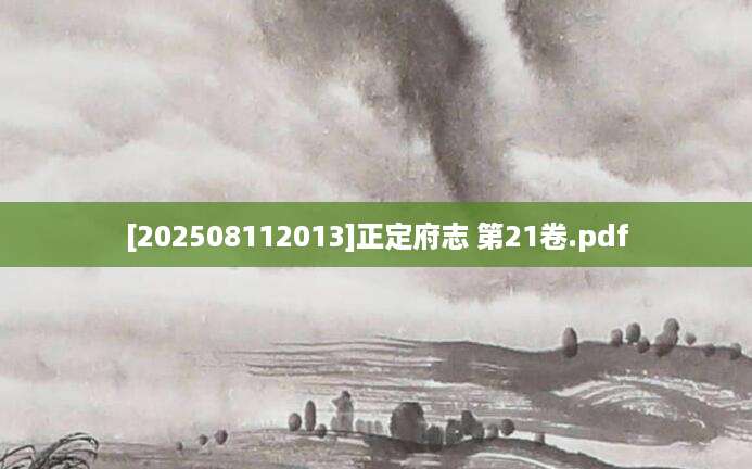 [202508112013]正定府志 第21卷.pdf